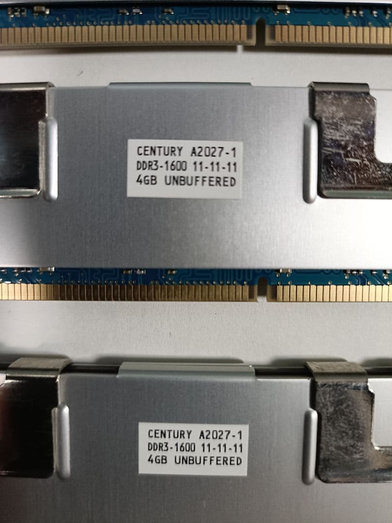 期間限定CENTURY MICRO DDR3-1600 4GB×4 16G