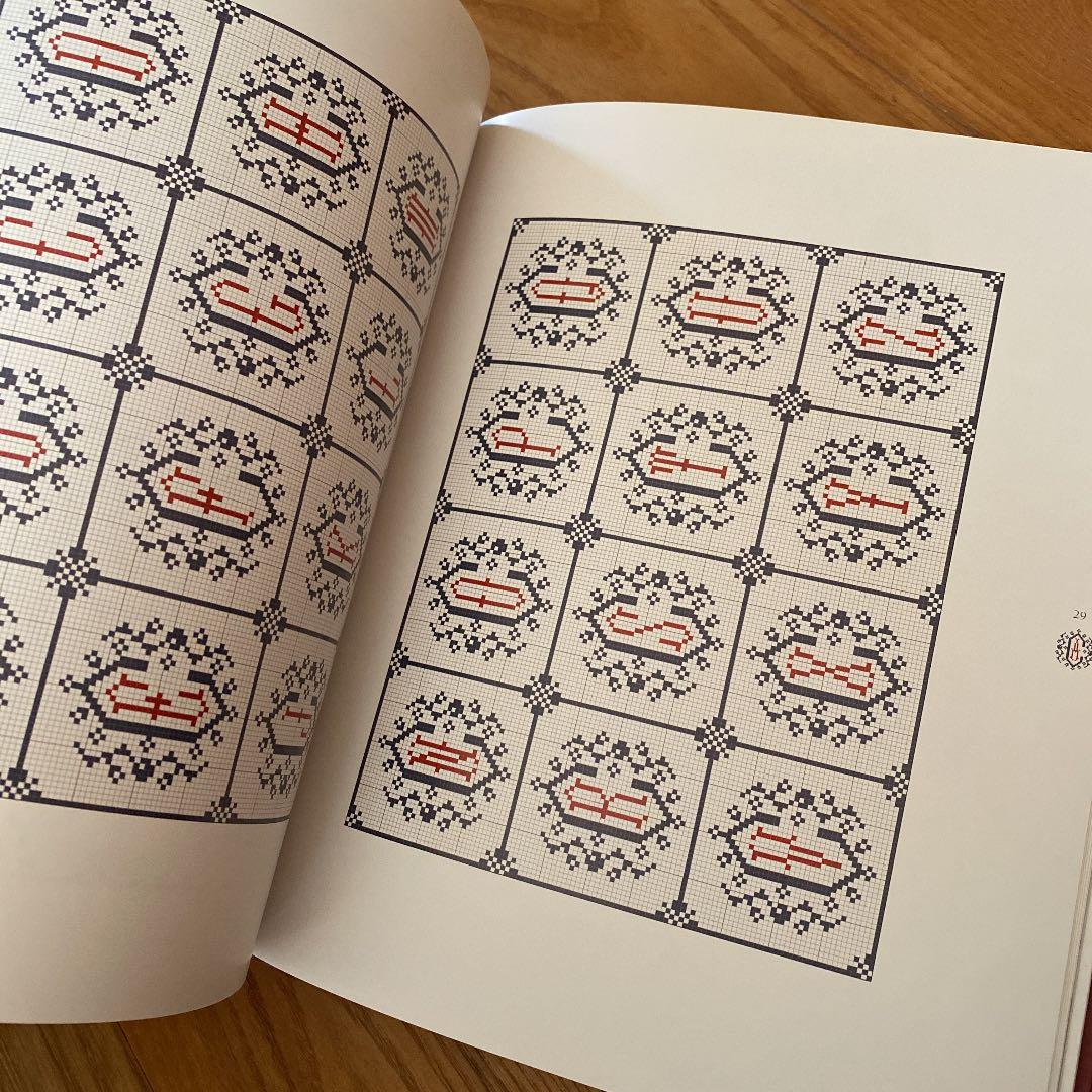 クロスステッチ洋書　モノグラム by Veronique Maillard