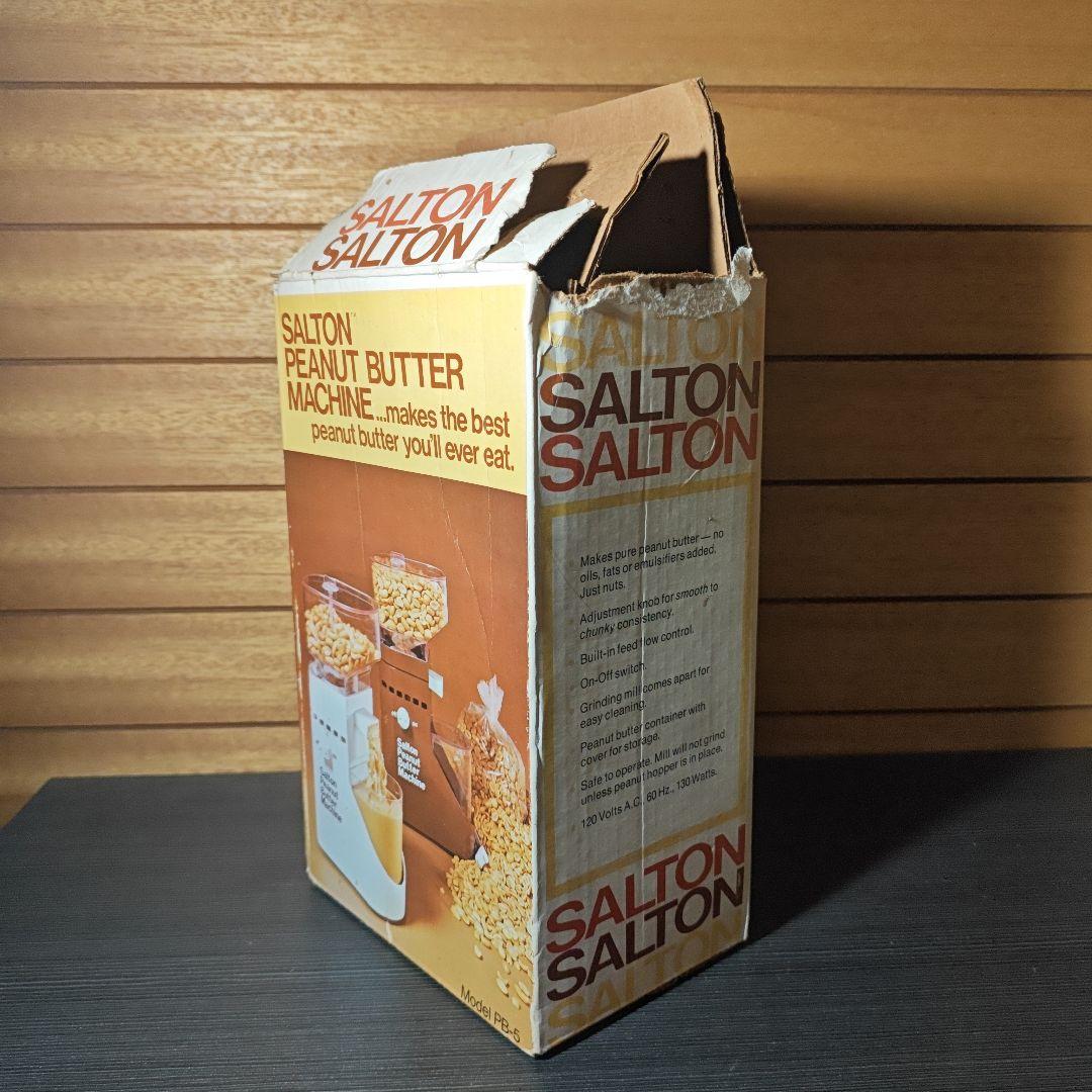 SALTON ピーナッツバター　マシン PB-5 70s ビンテージ