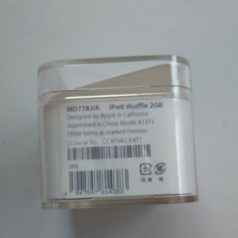APPLE iPod shuffle IPOD SHFL 2GB2012 MD…