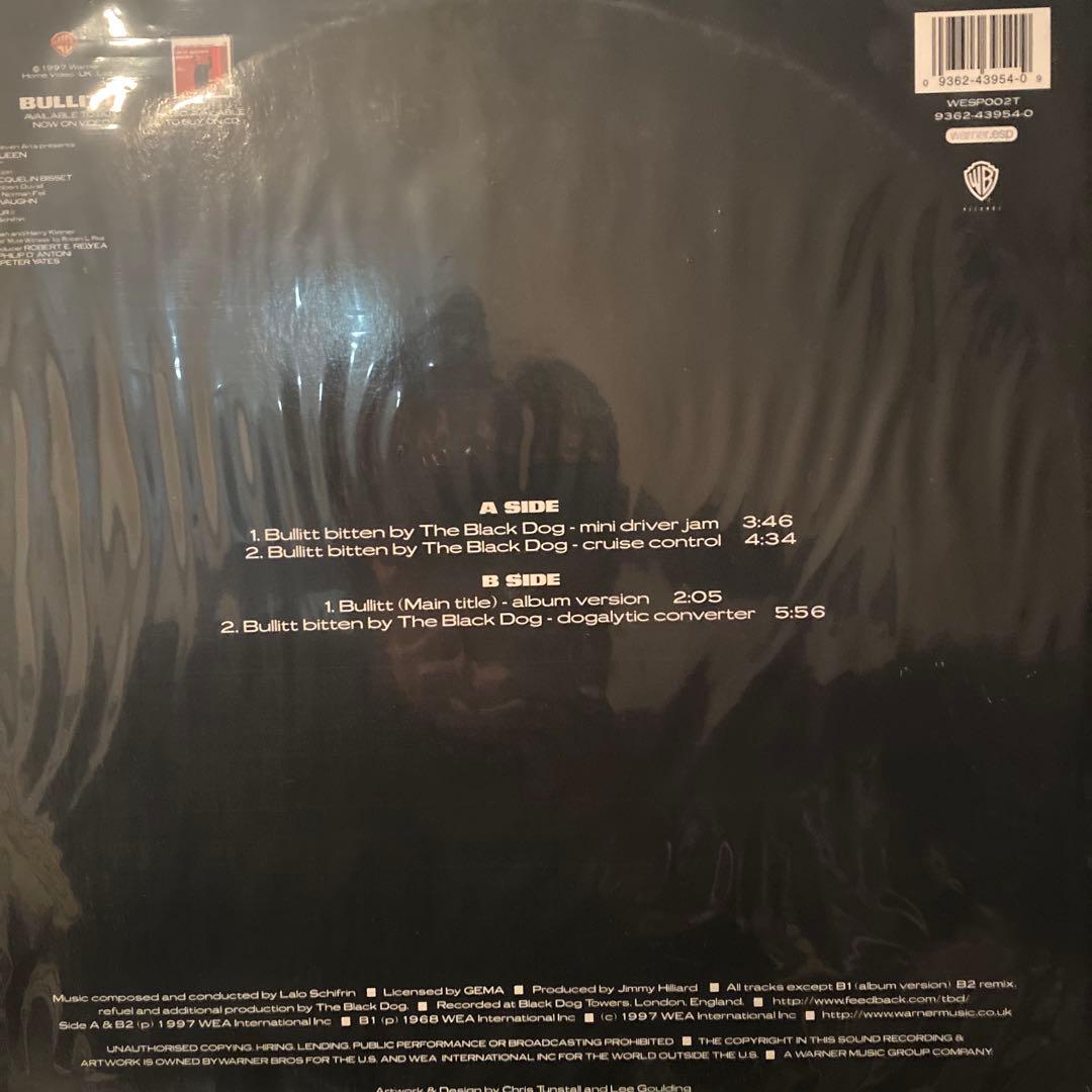 Lalo Schifrin Bullitt レコード　マックィーン