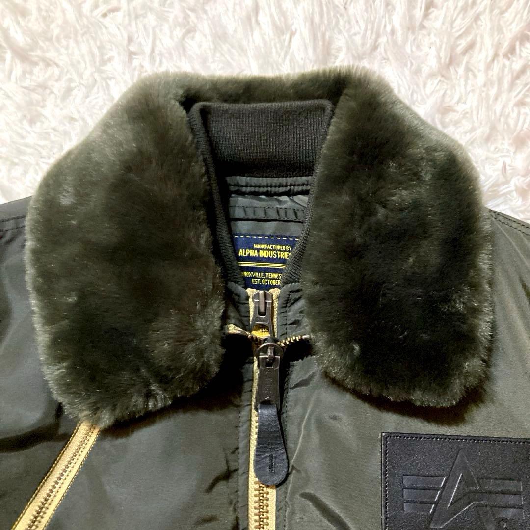 【良品／ハイエンドUS仕様】 アルファB-15 “INJECTOR” XLカーキ