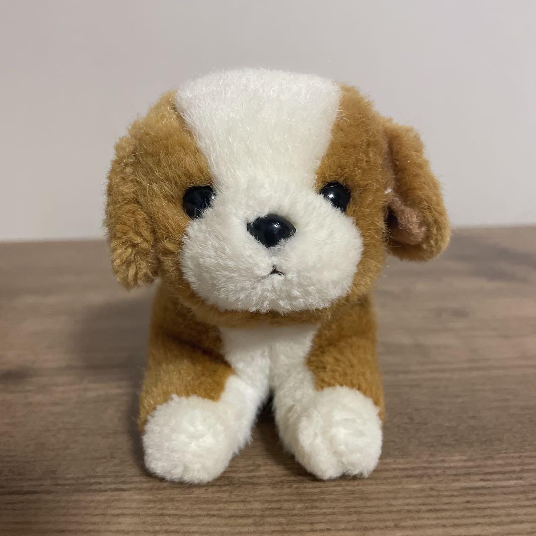 ファースト社 犬 ぬいぐるみ 約17cm レトロ