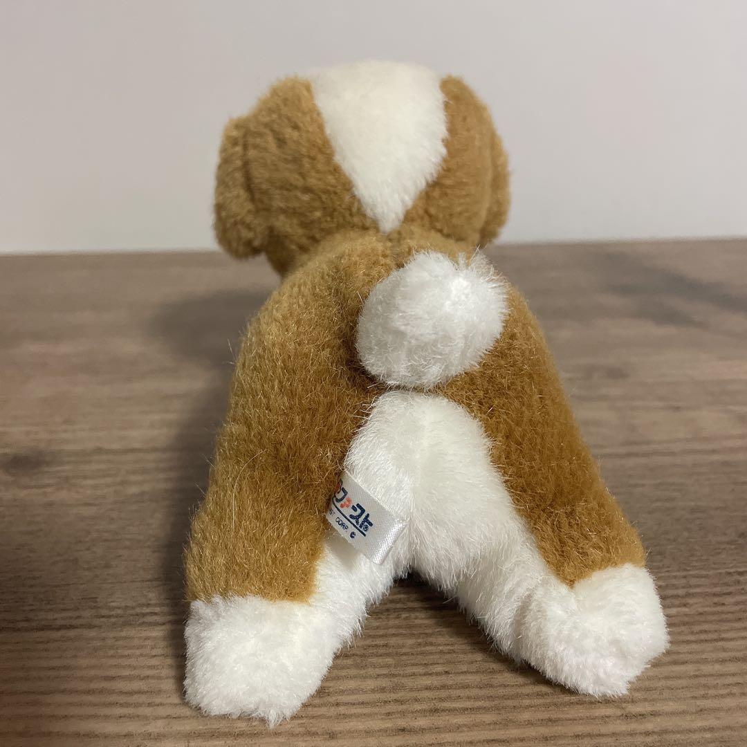 ファースト社 犬 ぬいぐるみ 約17cm レトロ