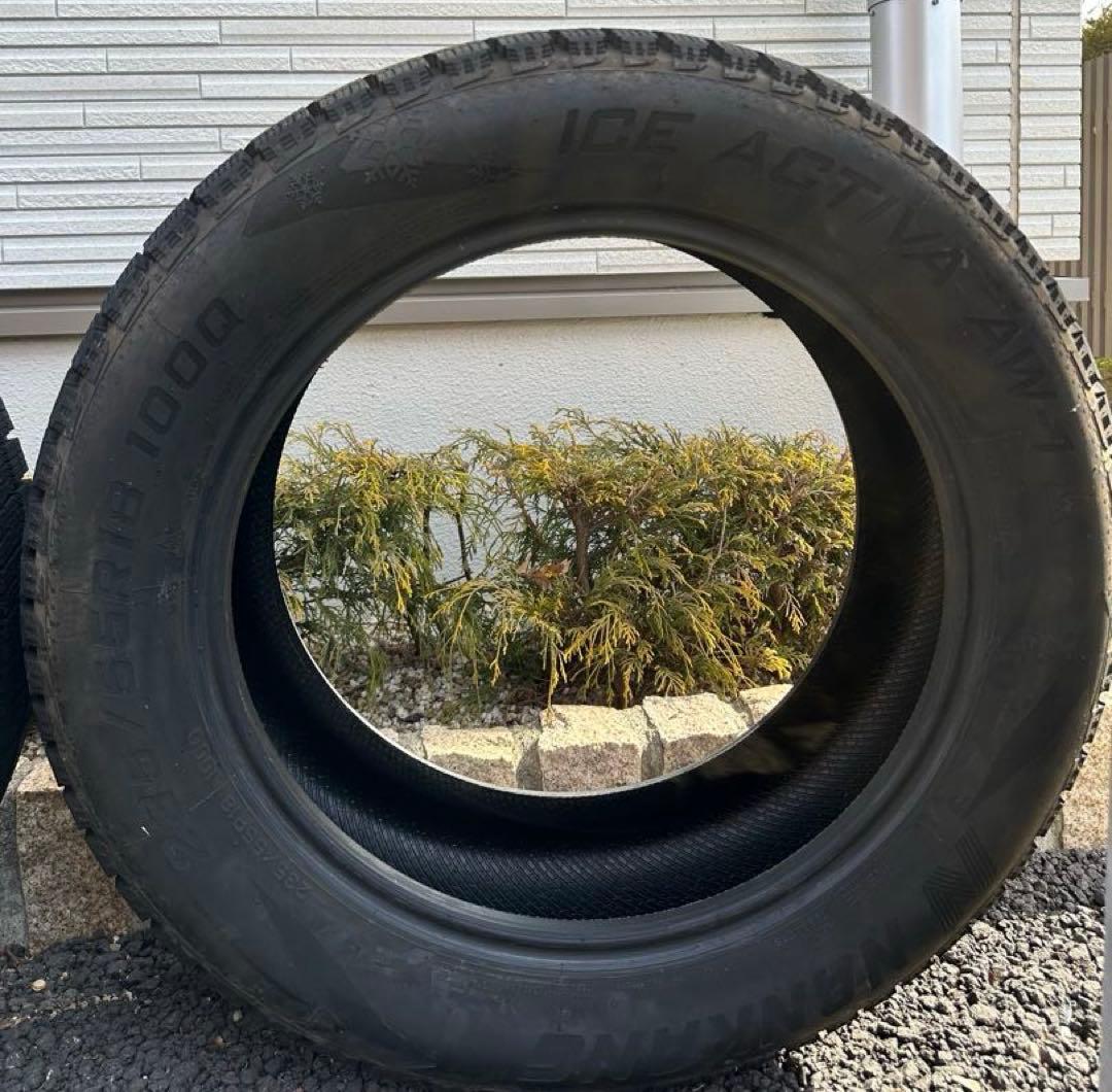 【送料無料】ナンカン　スタッドレスタイヤAW-1 235/55R18 4本セット