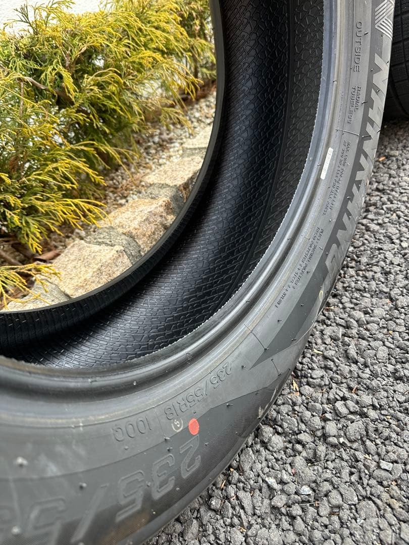 【送料無料】ナンカン　スタッドレスタイヤAW-1 235/55R18 4本セット