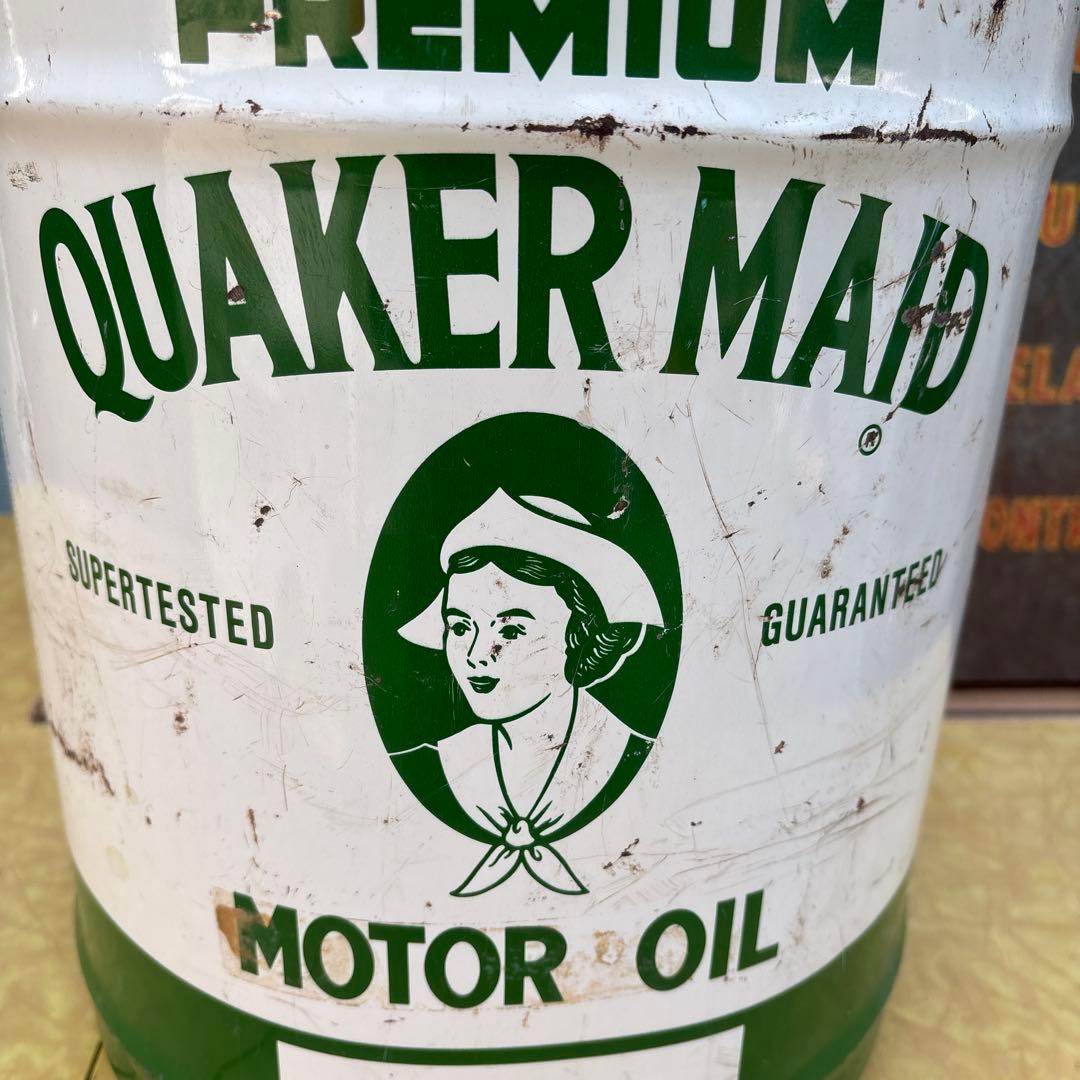 USA VINTAGE QUAKER MAID 5ガロン缶 1970s