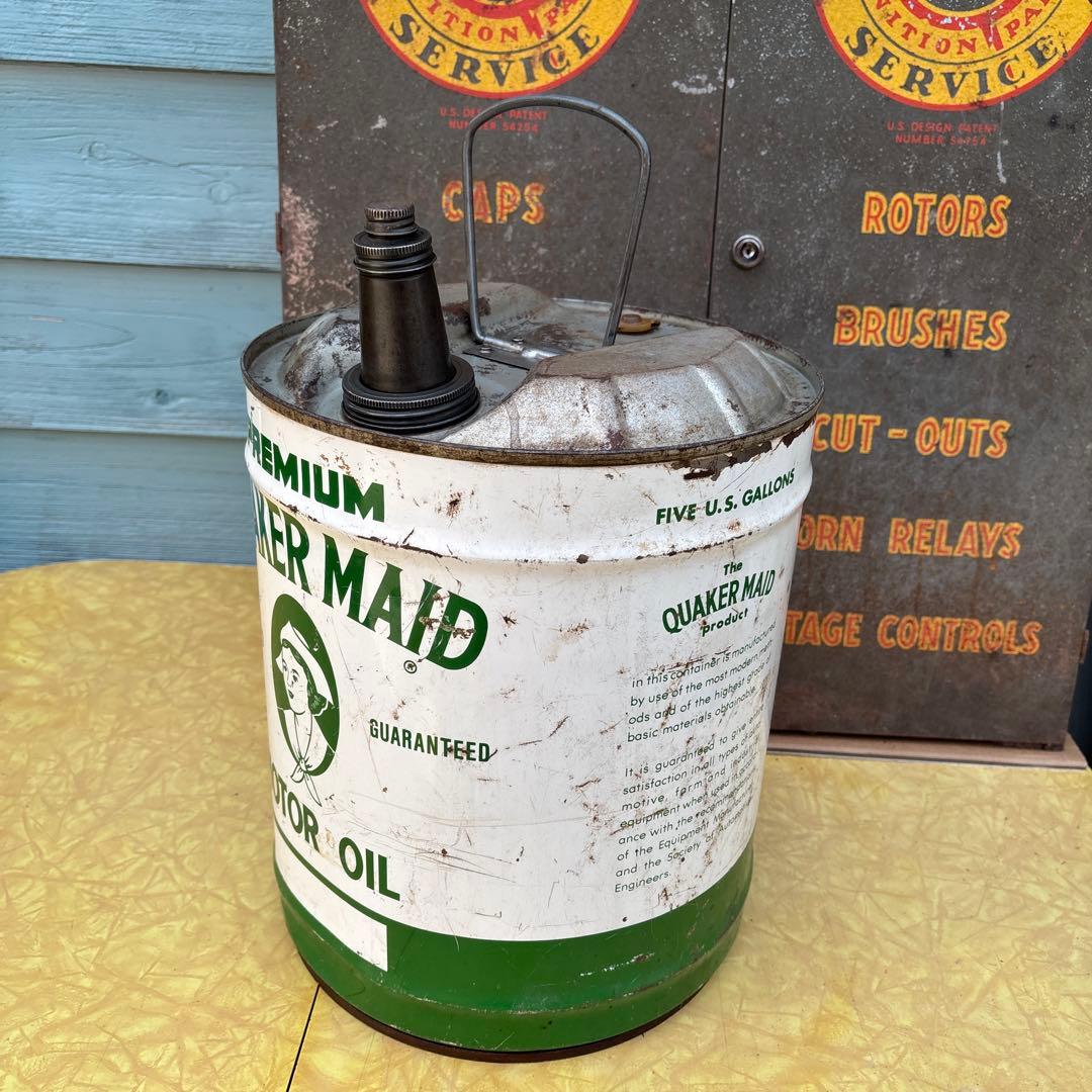 USA VINTAGE QUAKER MAID 5ガロン缶 1970s