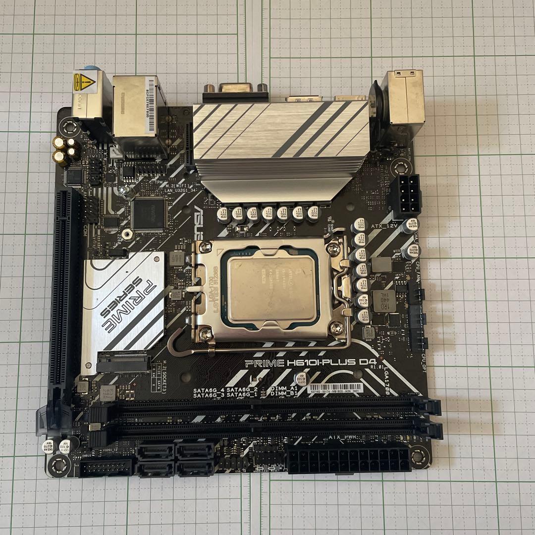 ASUS PRIME H610I-PLUS D4とi5-14400Fセット