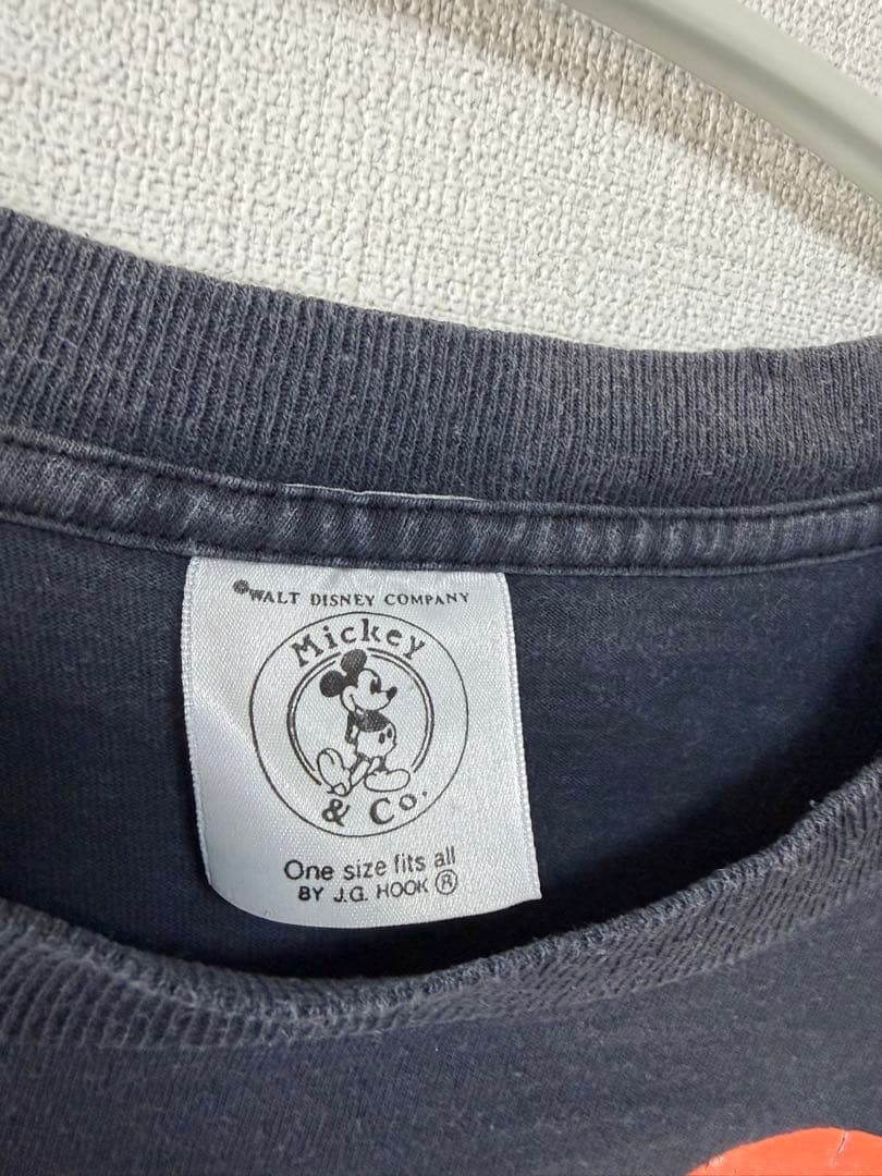 90s USA製 ディズニー ミッキー ドナルド DJ ヴィンテージ Tシャツ