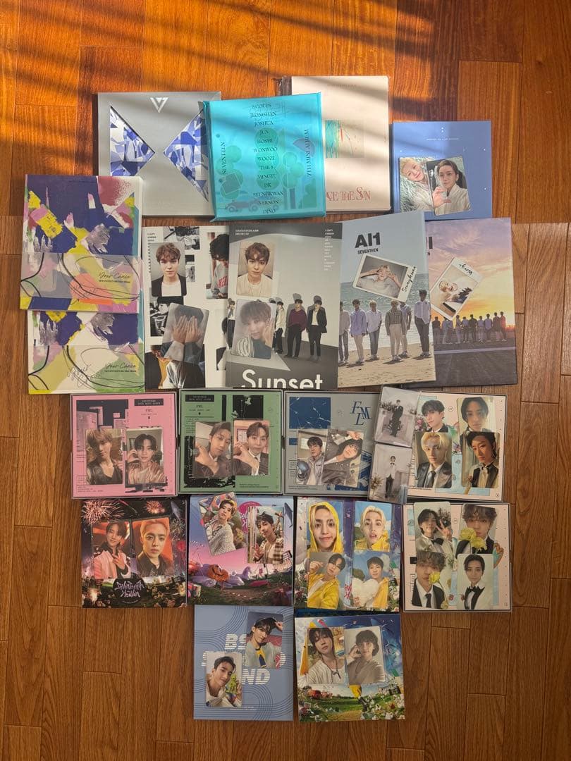 SEVENTEEN アルバム まとめ売り トレカ付き おまけ有り