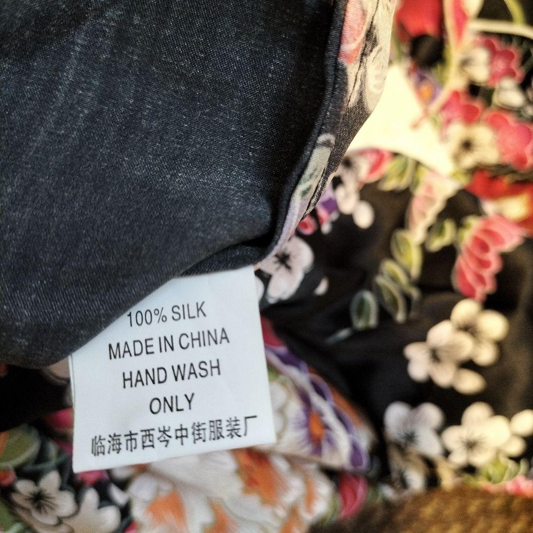 Lサイズ【SILK100%豪華RELAX肌触りGOODパジャマ】大切な方へ
