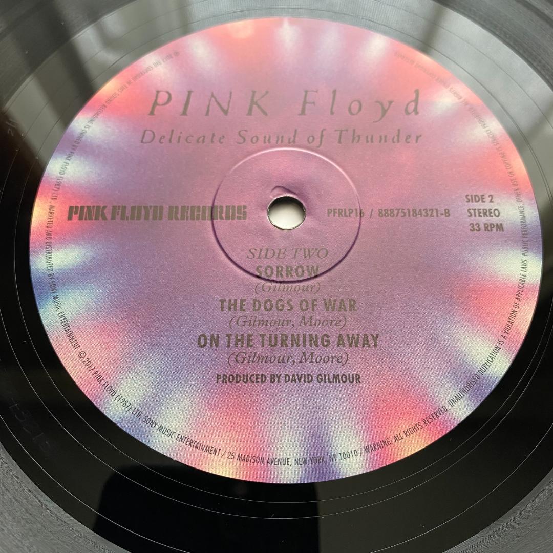 洋楽 2LP Pink Floyd Delicate Sound of Thunder
