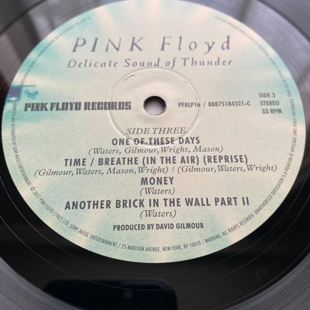 洋楽 2LP Pink Floyd Delicate Sound of Thunder