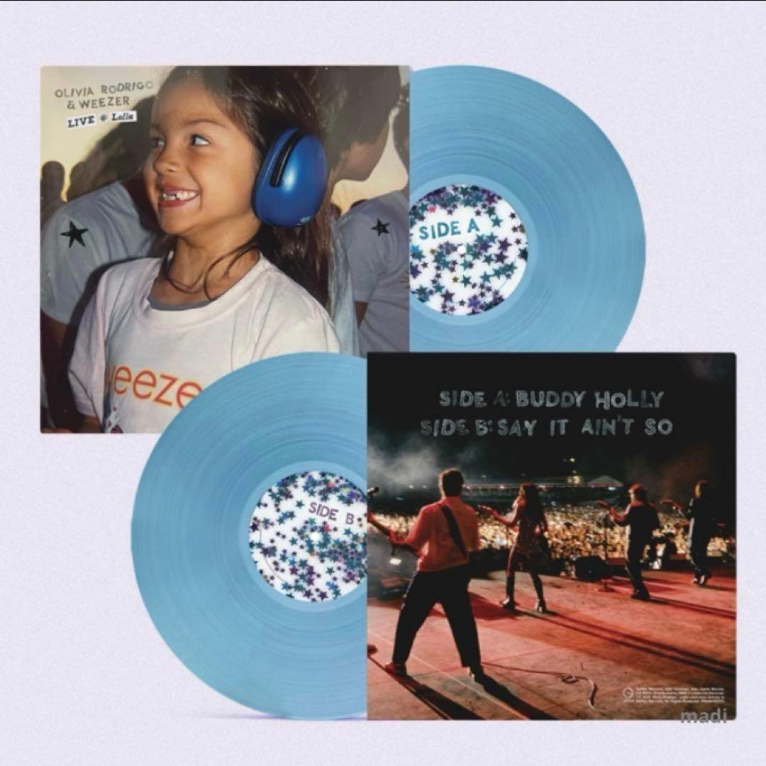 Olivia Rodrigo Weezer 7インチ vinyl レコード