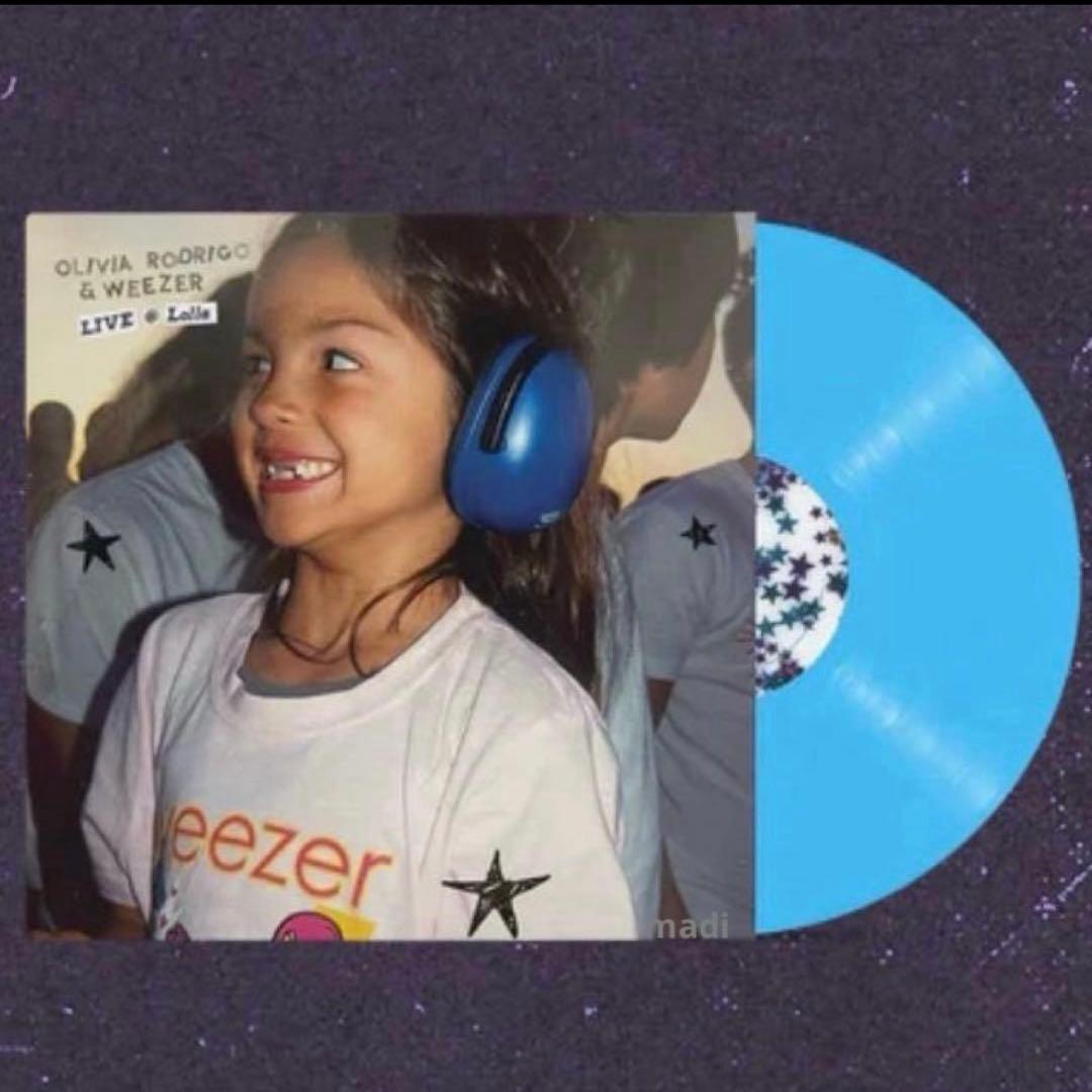 Olivia Rodrigo Weezer 7インチ vinyl レコード