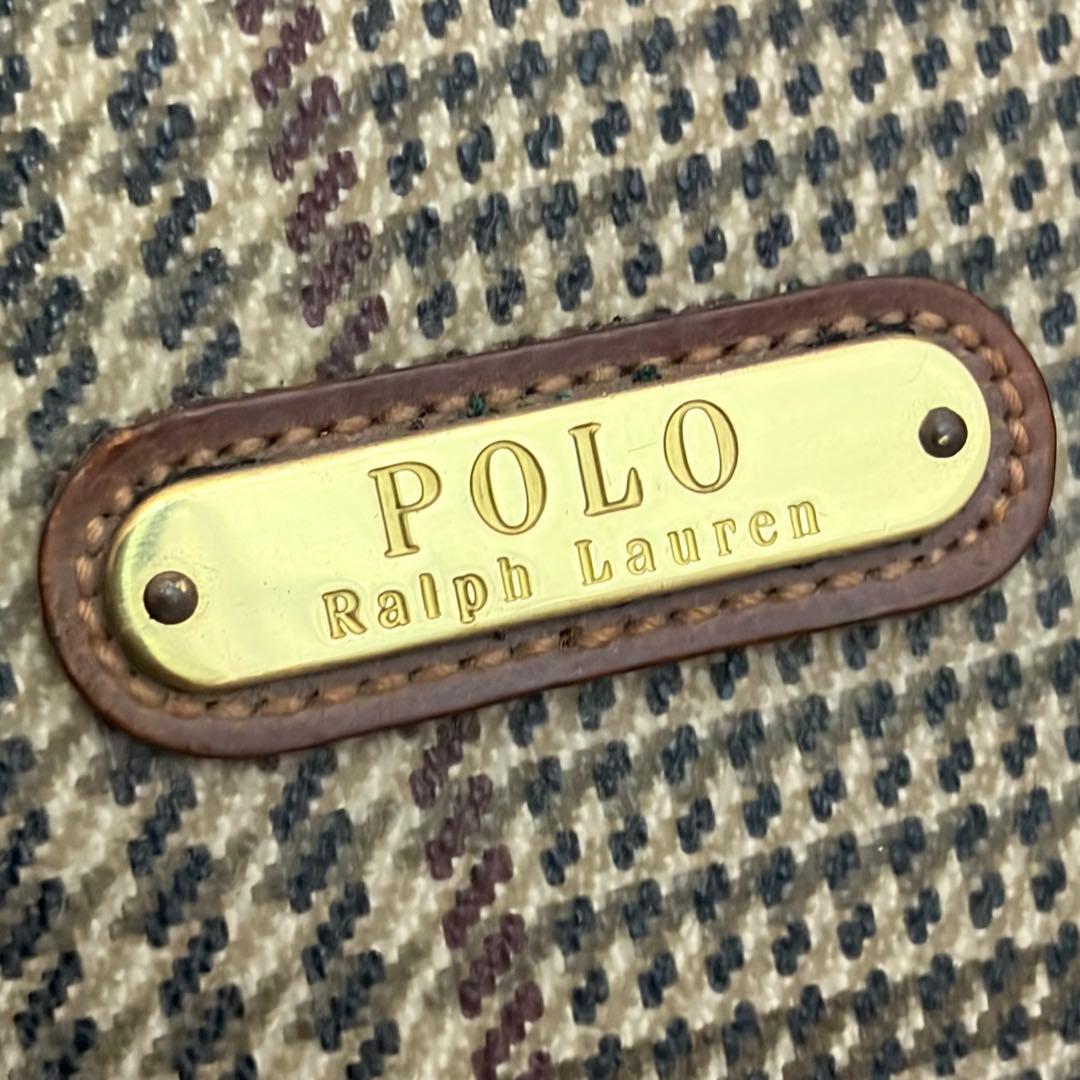 POLO RALPH LAUREN☆ヴィンテージ！ボストンバッグW53㌢