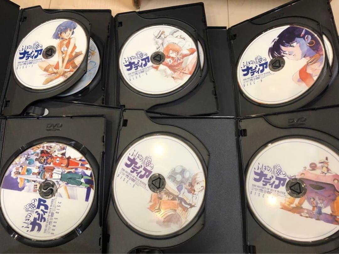 中古　ふしぎの海のナディア DVD-BOX 全6巻