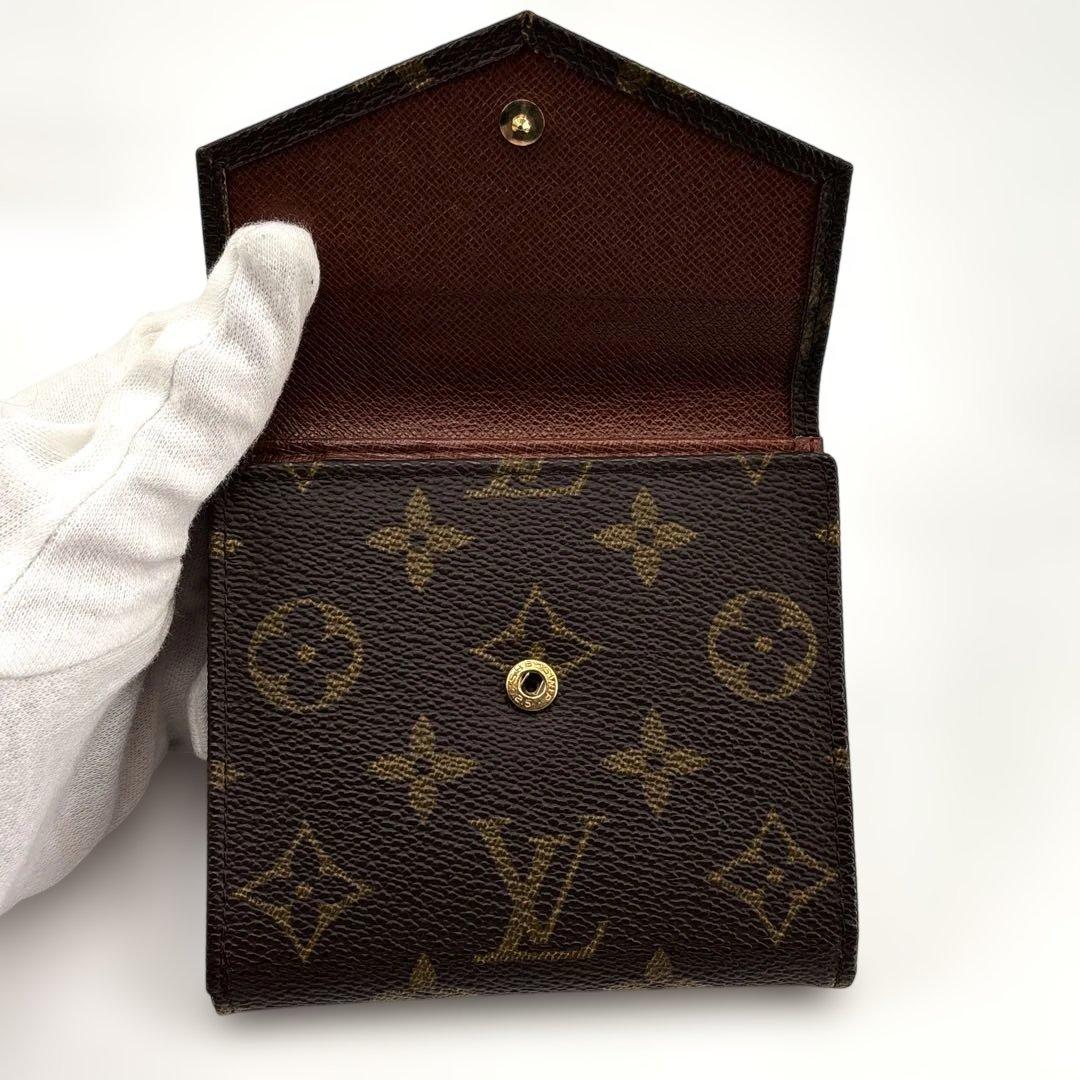 yuさん✨ルイヴィトン　モノグラム　ポルトモネ　ビエ　カルトクレディWホック財布