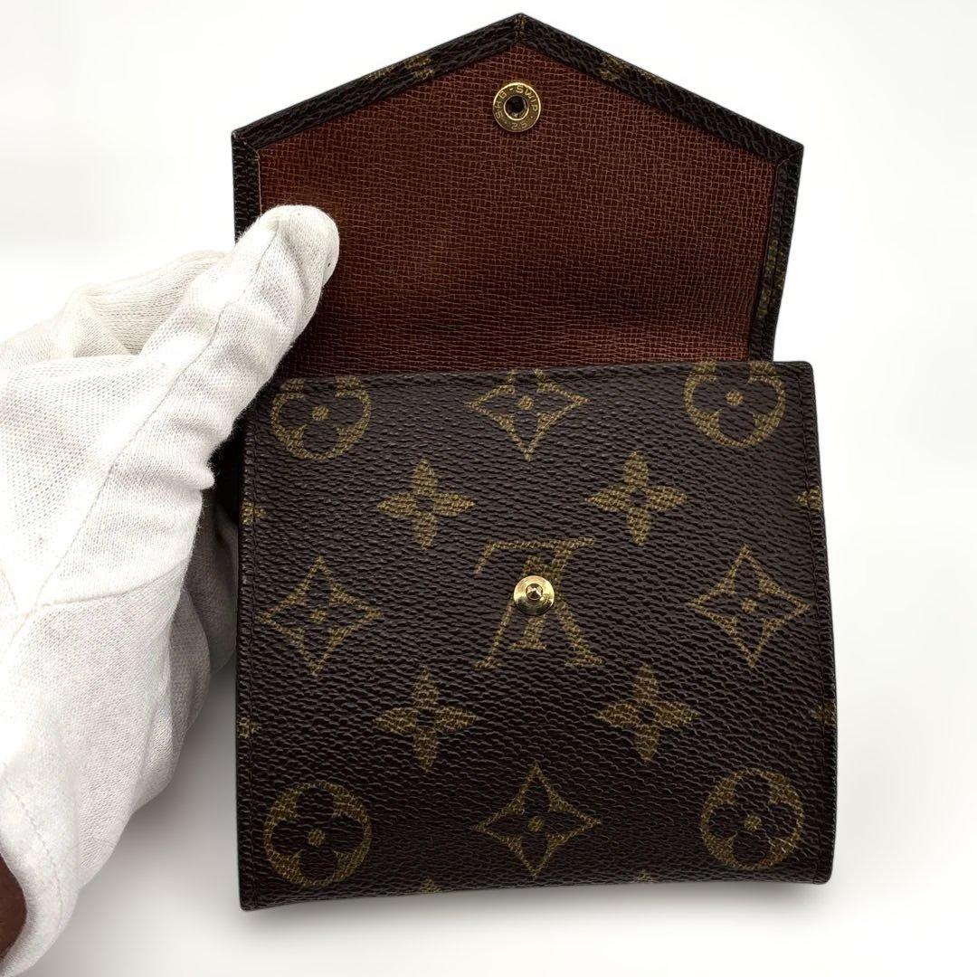 yuさん✨ルイヴィトン　モノグラム　ポルトモネ　ビエ　カルトクレディWホック財布