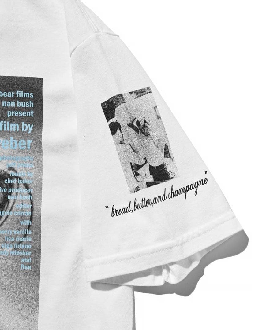 チェット・ベイカー Let's get Lost × weber Tシャツ
