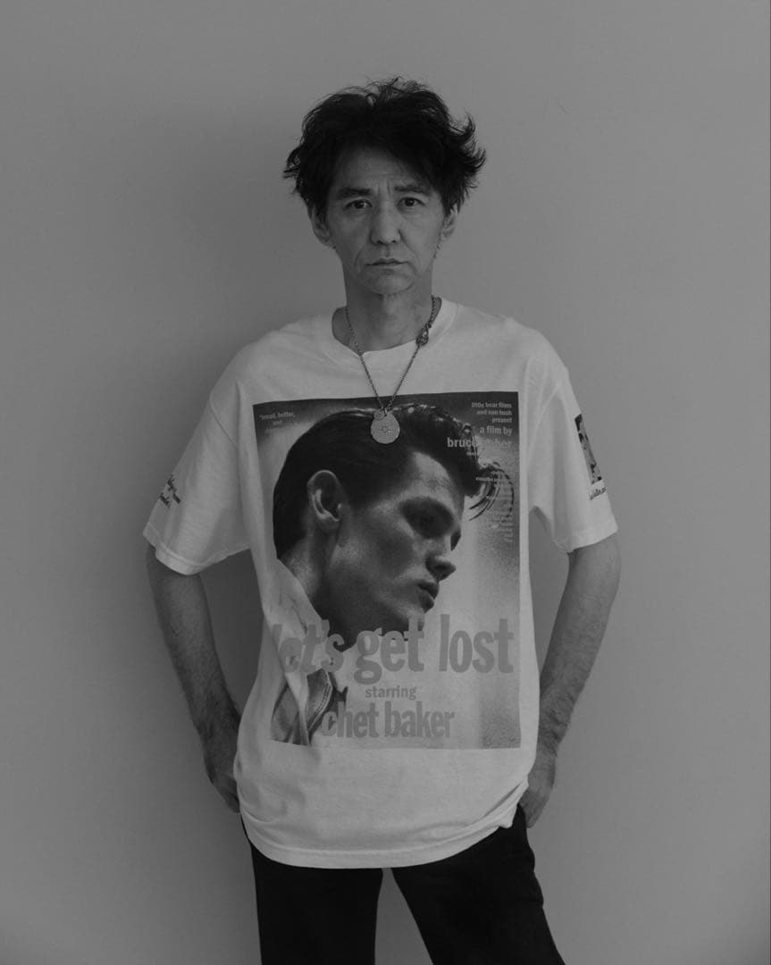 チェット・ベイカー Let's get Lost × weber Tシャツ