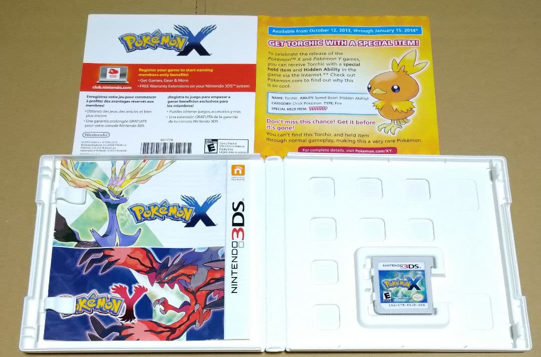 【北米版】ポケットモンスターX POKEMON X 3DS