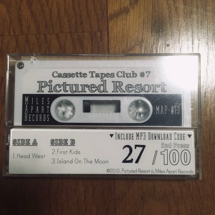 Pictured Resort 7 inch カセット city pop