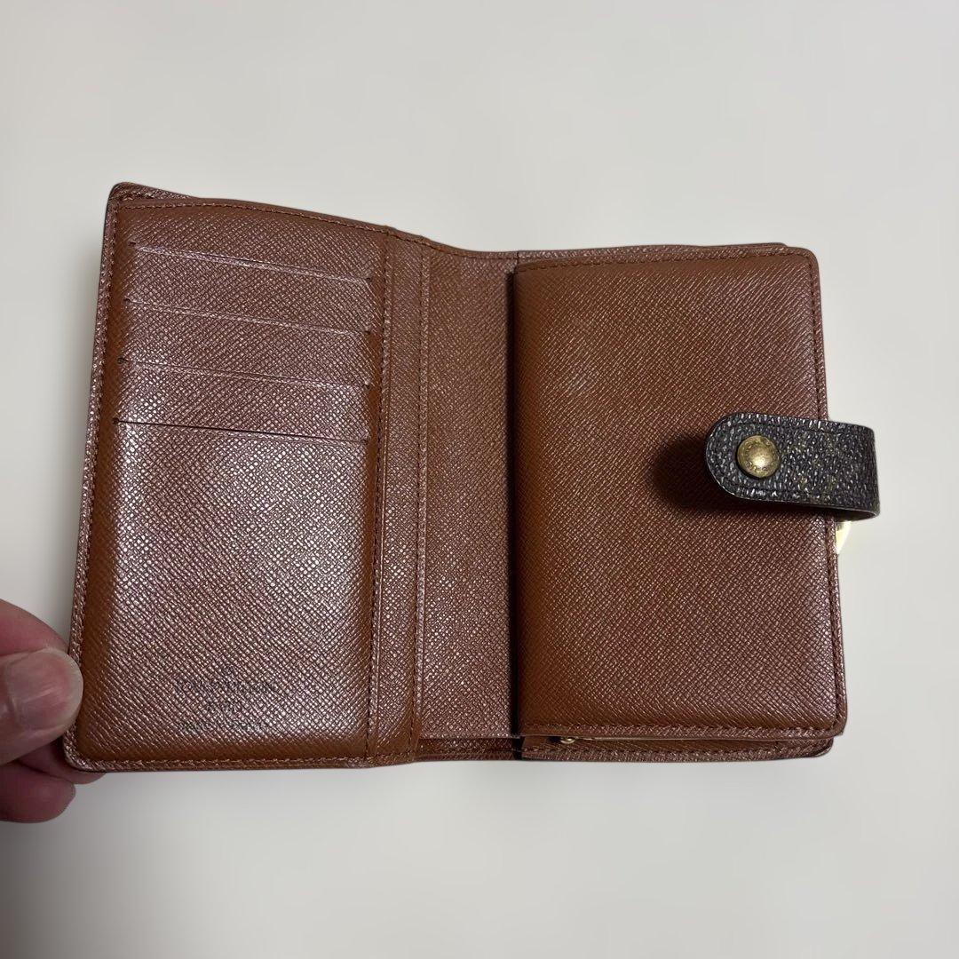 s*i様 「美品」LOUIS VUITTON モノグラム 財布 がま口　二つ折り