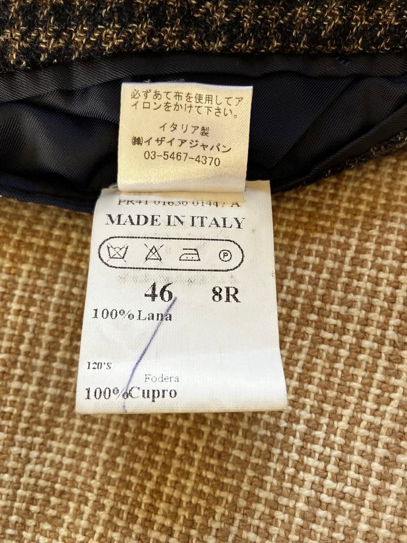 ISAIA イザイア　秋冬物　ジャケット　SAILOR セイラー　46サイズ