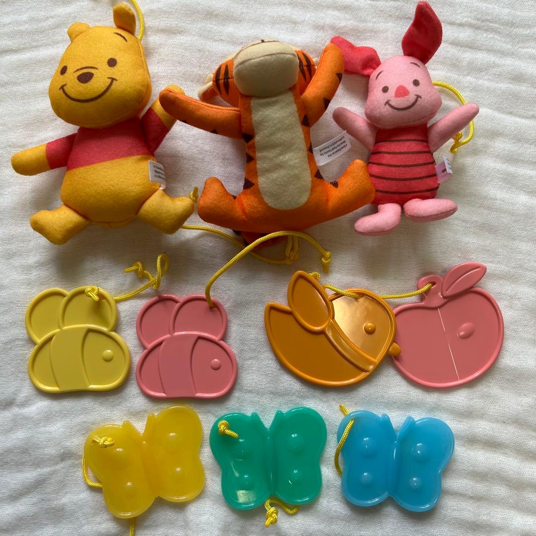 【美品】くまのプーさん 6WAYジムにへんしんメリー プーメリー