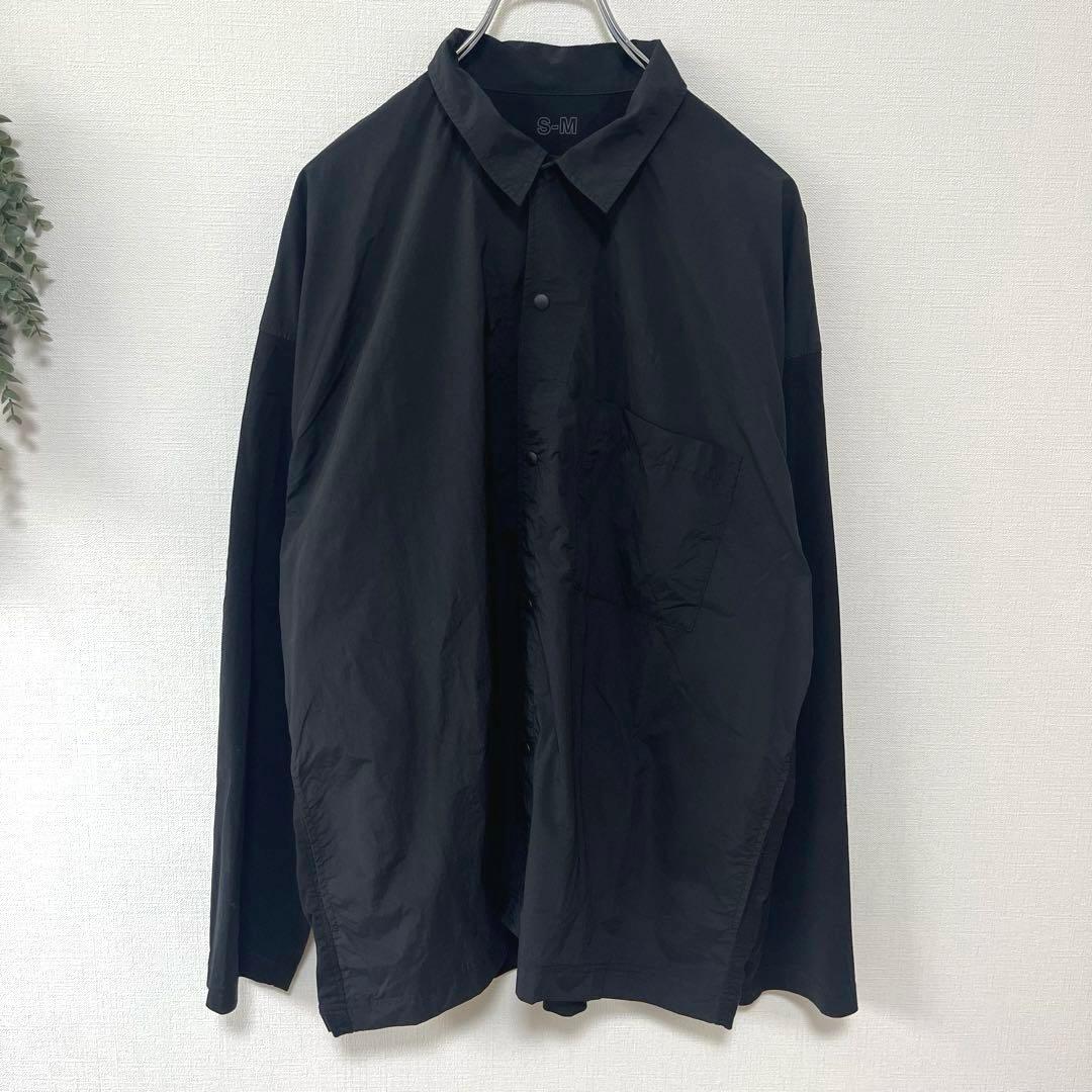 【MUJI labo】セットアップ 異素材 コンビシャツ / イージーパンツ
