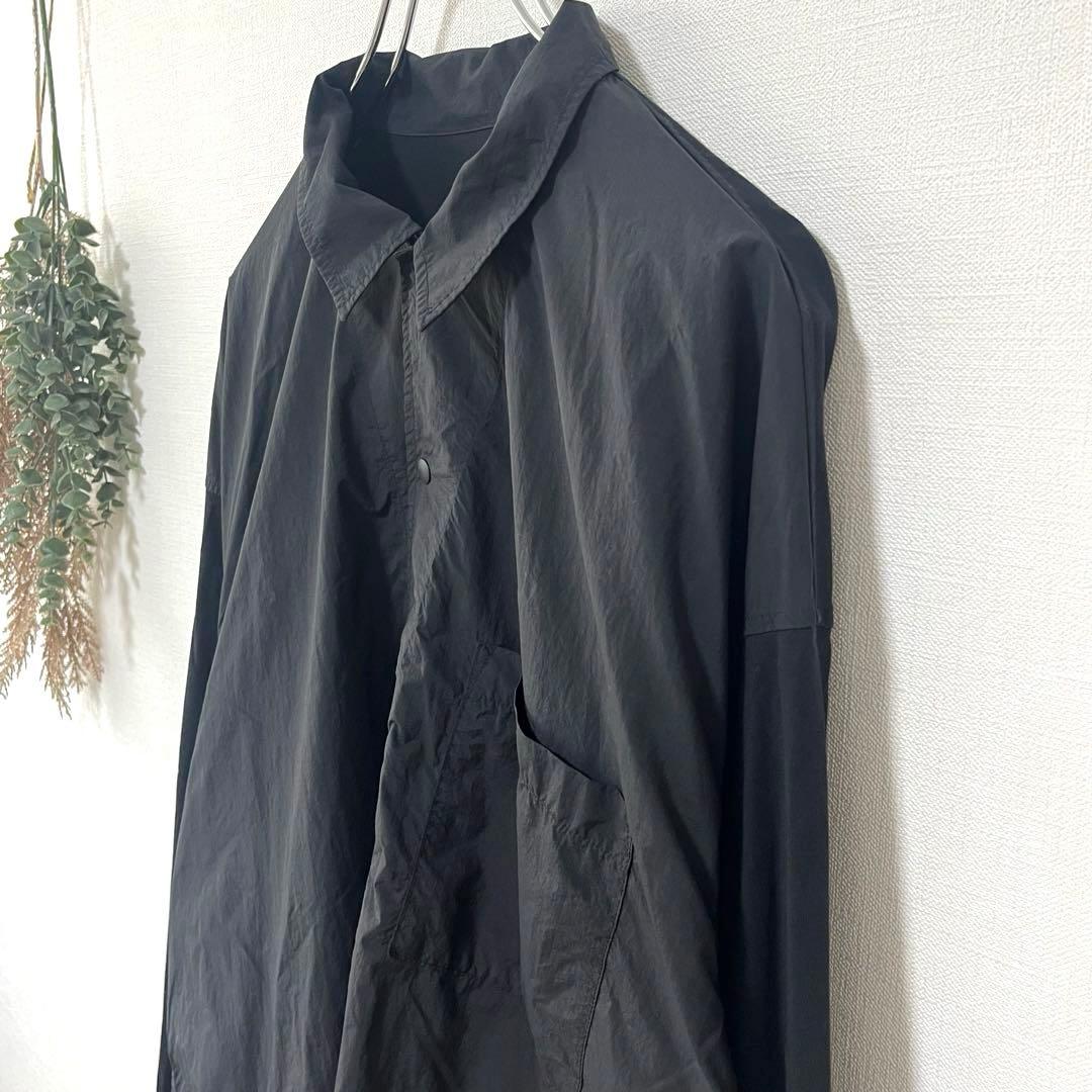 【MUJI labo】セットアップ 異素材 コンビシャツ / イージーパンツ