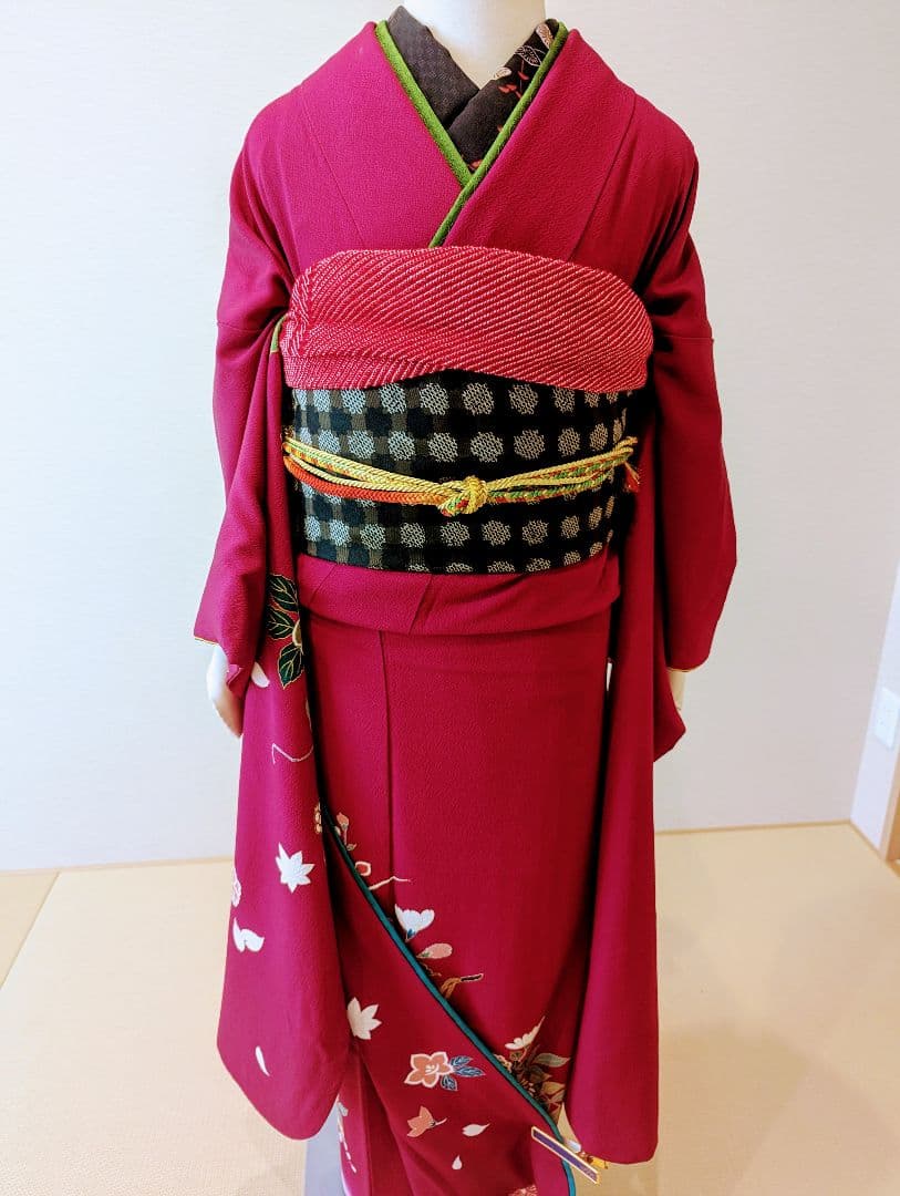 セミアンティーク　振袖　セット　　　洗い済みです　　　結婚式お呼ばれにも