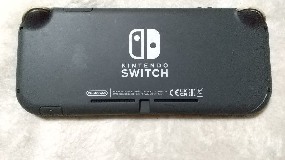 Nintendo Switch Lite グレー 本体 動作品