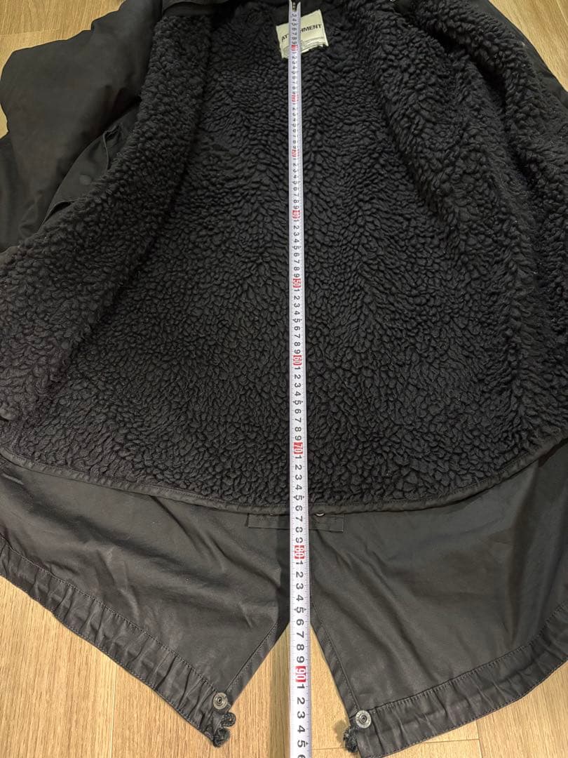 ATTACHMENT アタッチメント モッズコート　ライナー付　ブラック　1