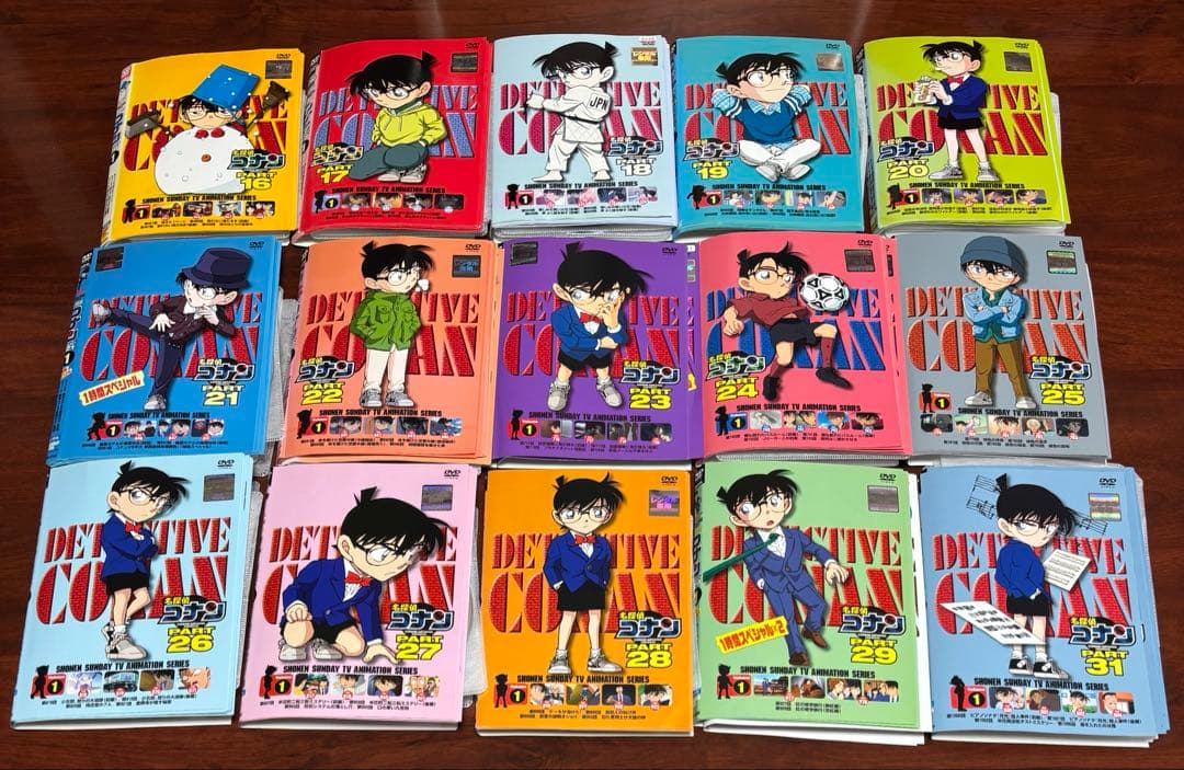 名探偵コナンpart1〜29,31 全巻完結セット dvd