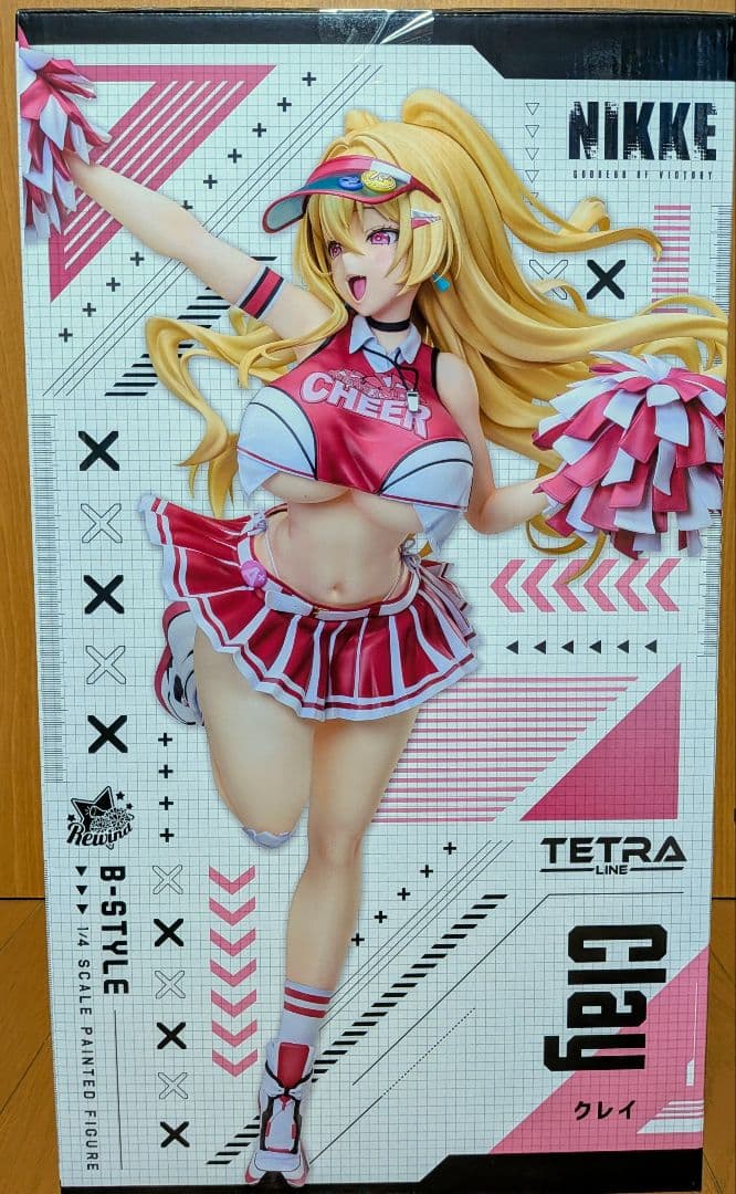 【新品未開封】勝利の女神：NIKKE クレイ　フィギュア フリーイング