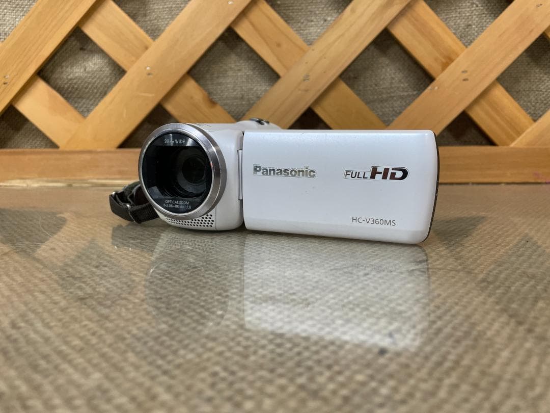 充電器なし Panasonic HC-V360MS 動作品 バッテリー2個付