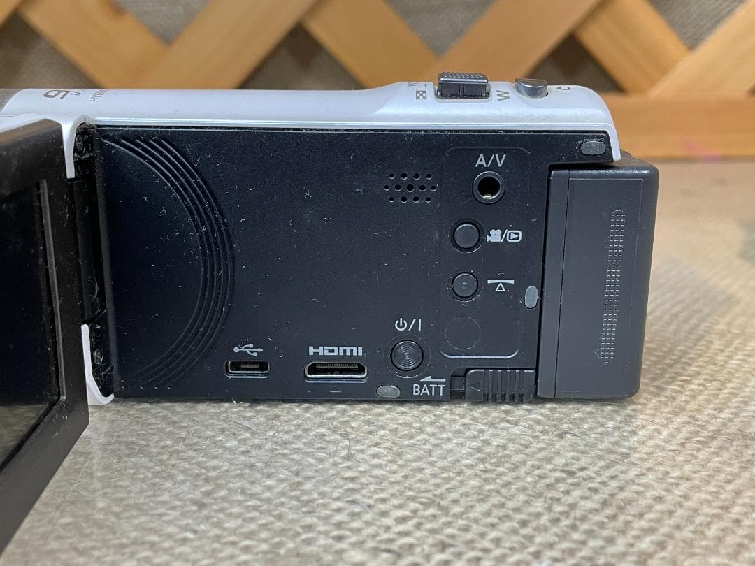 充電器なし Panasonic HC-V360MS 動作品 バッテリー2個付