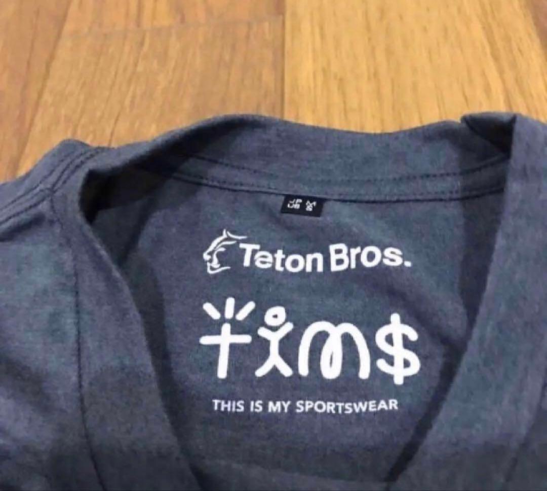 this is my sportswear × Teton bros tシャツ
