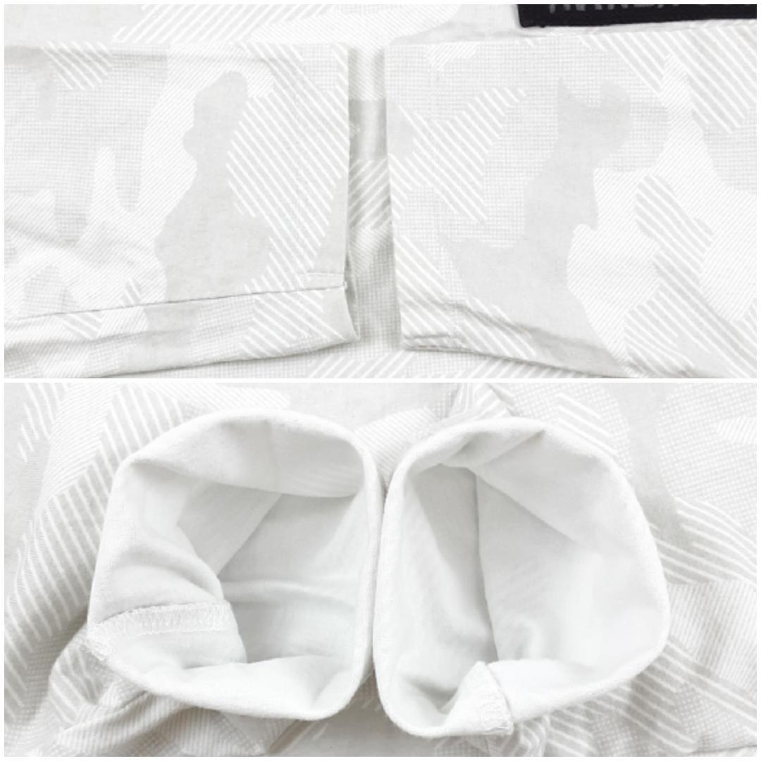 美品◎AVIREX アヴィレックス 長袖Tシャツ ロンT カモフラ柄 ワッペン