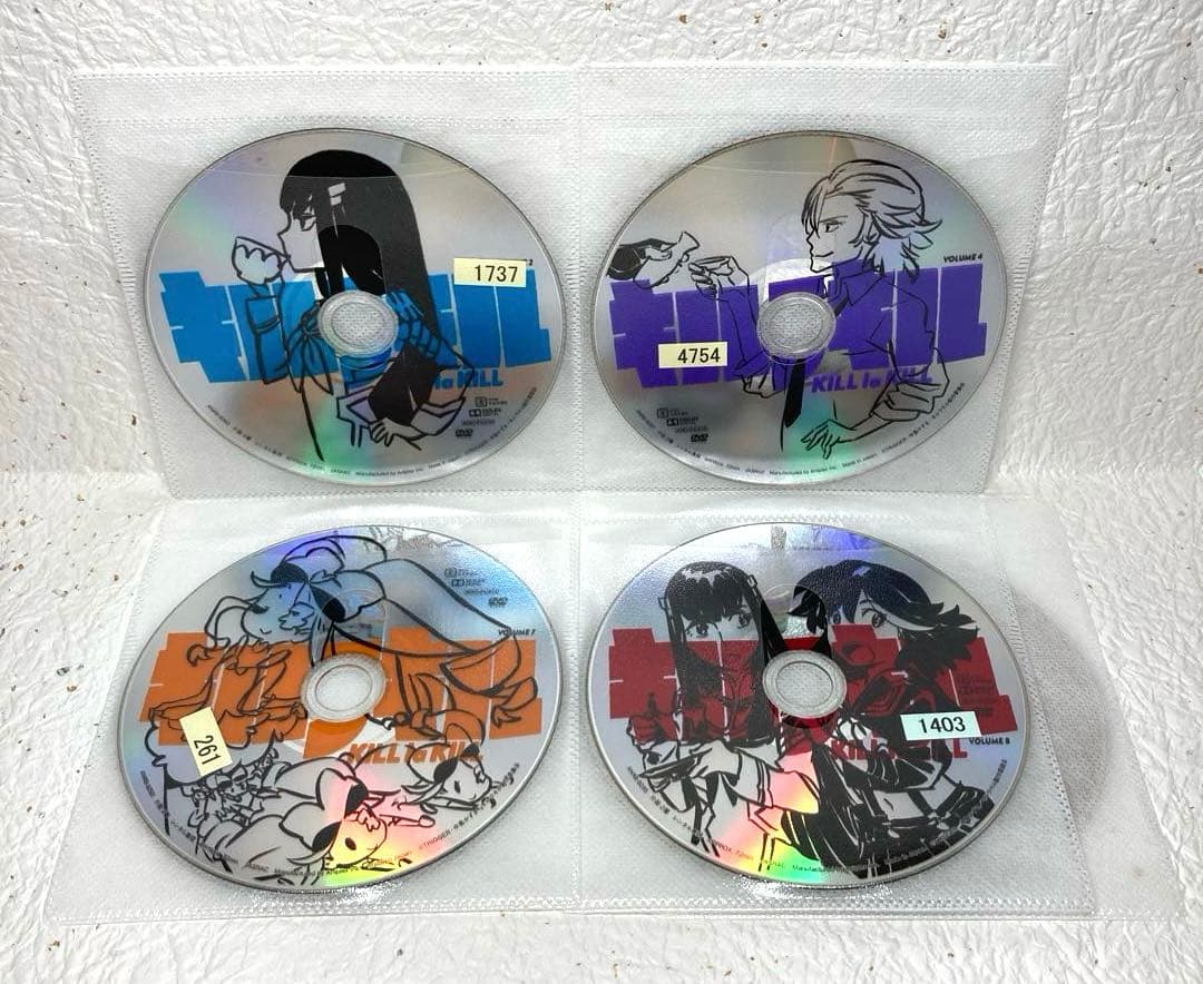 キルラキル 全9巻　DVD