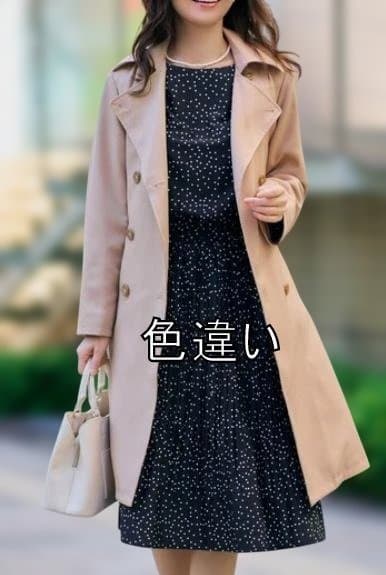新品 SHOO・LA・RUE シューラルー オンにもオフにもトレンチコート 5L