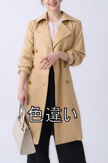 新品 SHOO・LA・RUE シューラルー オンにもオフにもトレンチコート 5L