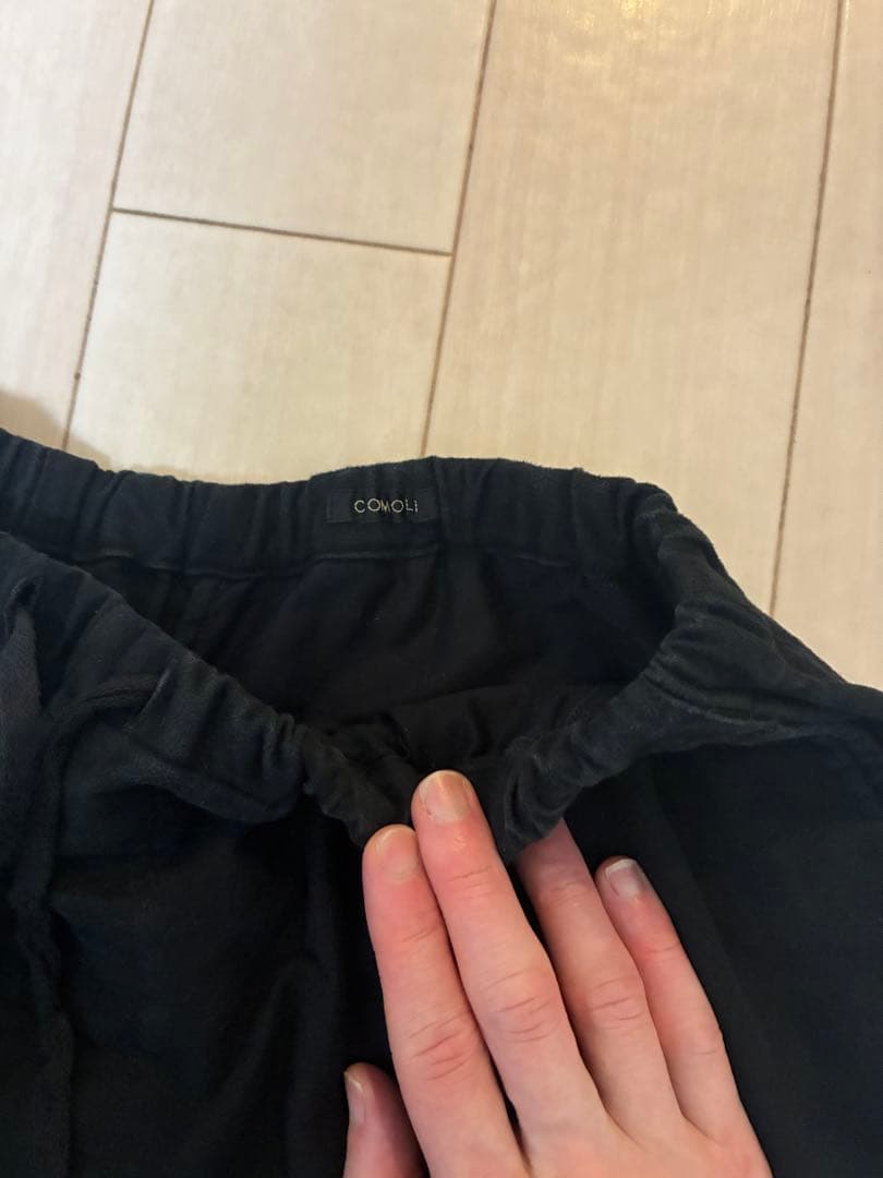 コモリ　モールスキン　ニータックパンツ