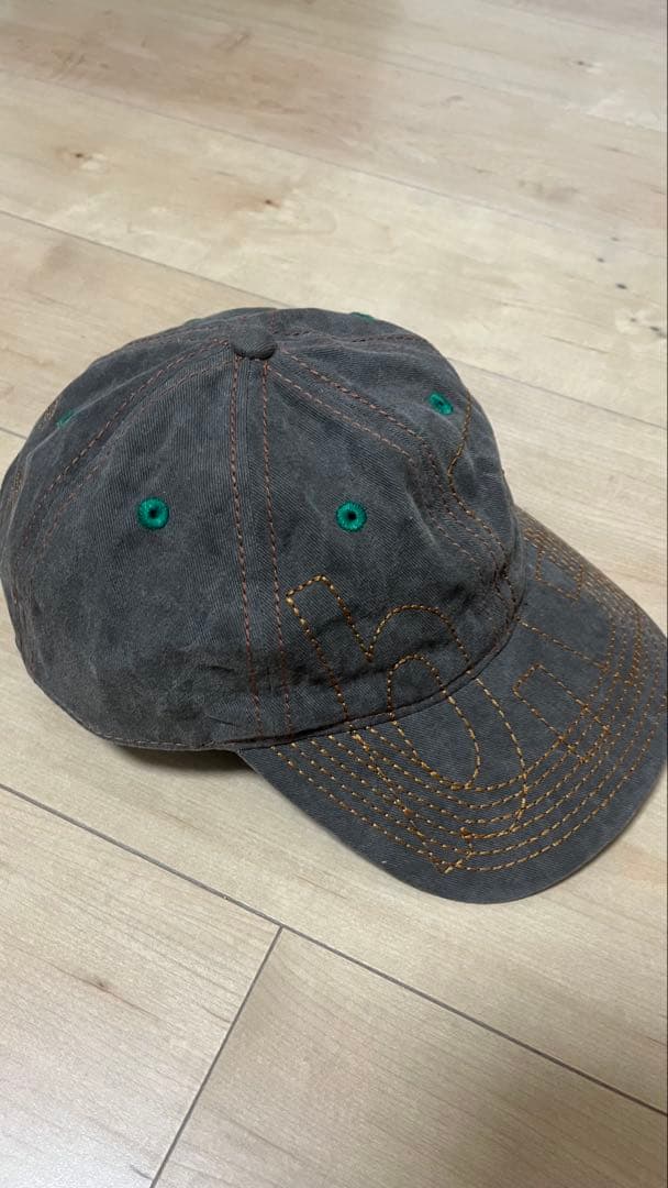 帽子 b.Eautiful 6 Panel Hat Washed Brown