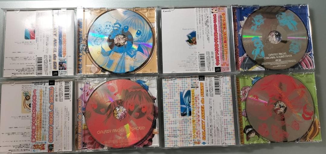 [限定値下げ]ギャラクシーエンジェル　アニメDVDなど　いろいろセット