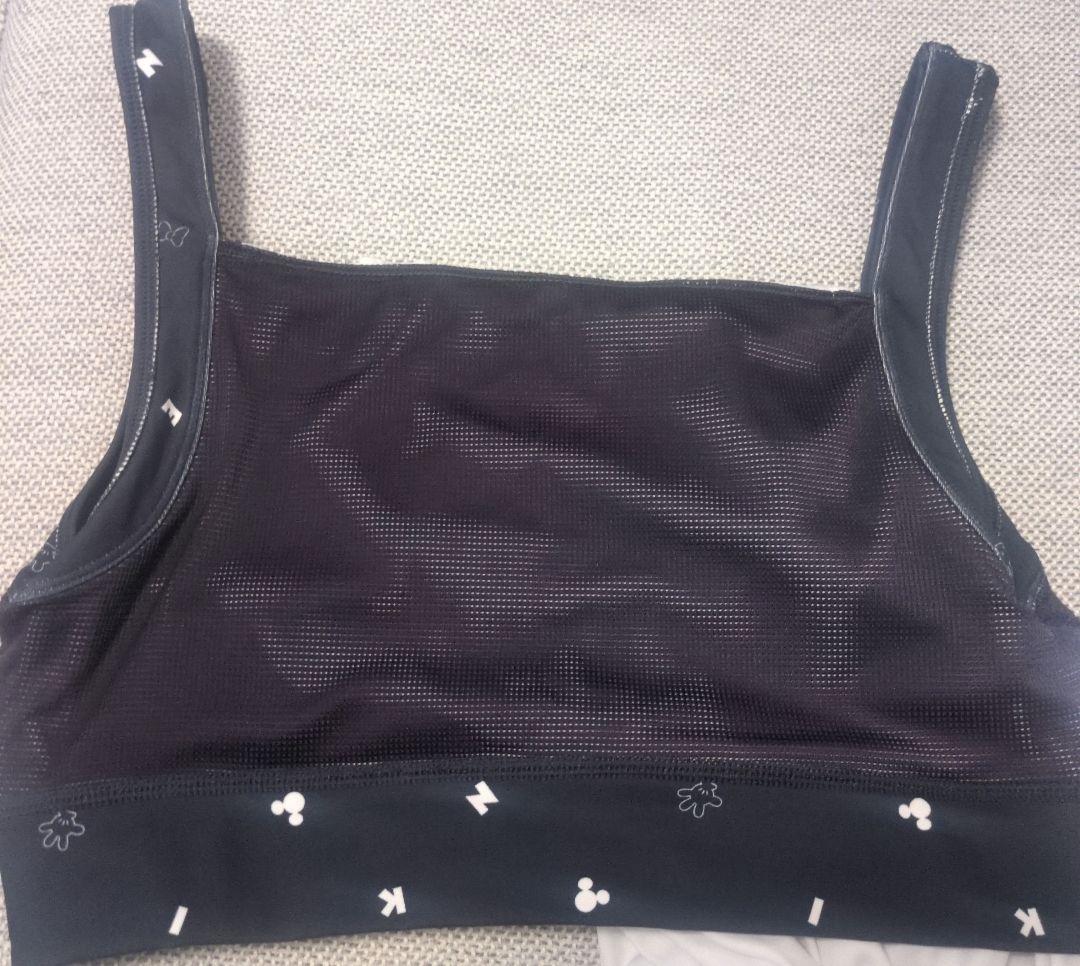 【SUKALA】ミッキーマウス レイヤードタンクトップ 上のみ LLサイズ