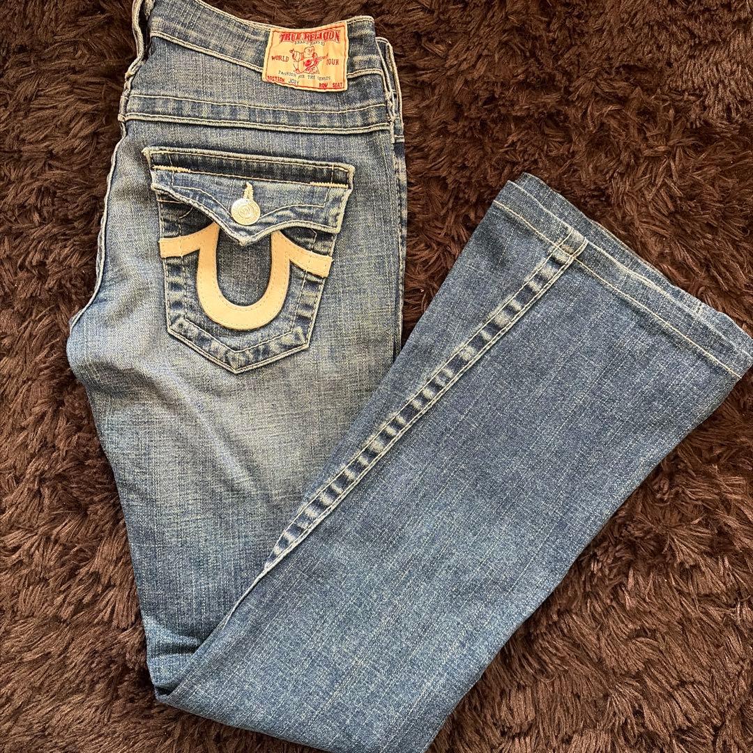 TRUE RELIGION ブーツカットデニム 26 USA